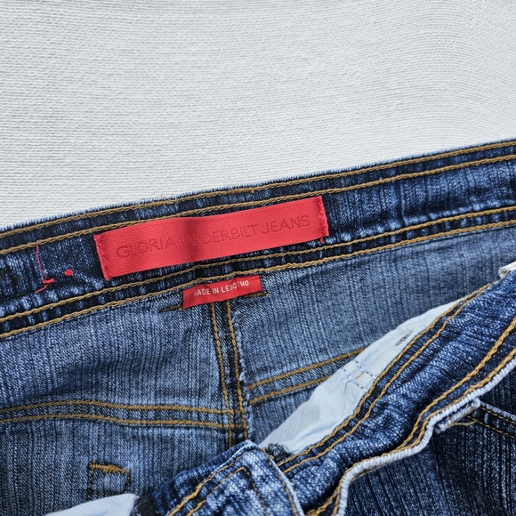 Gloria Vanderbilt Indigo Straight Leg Jeans - Picture 3 of 5